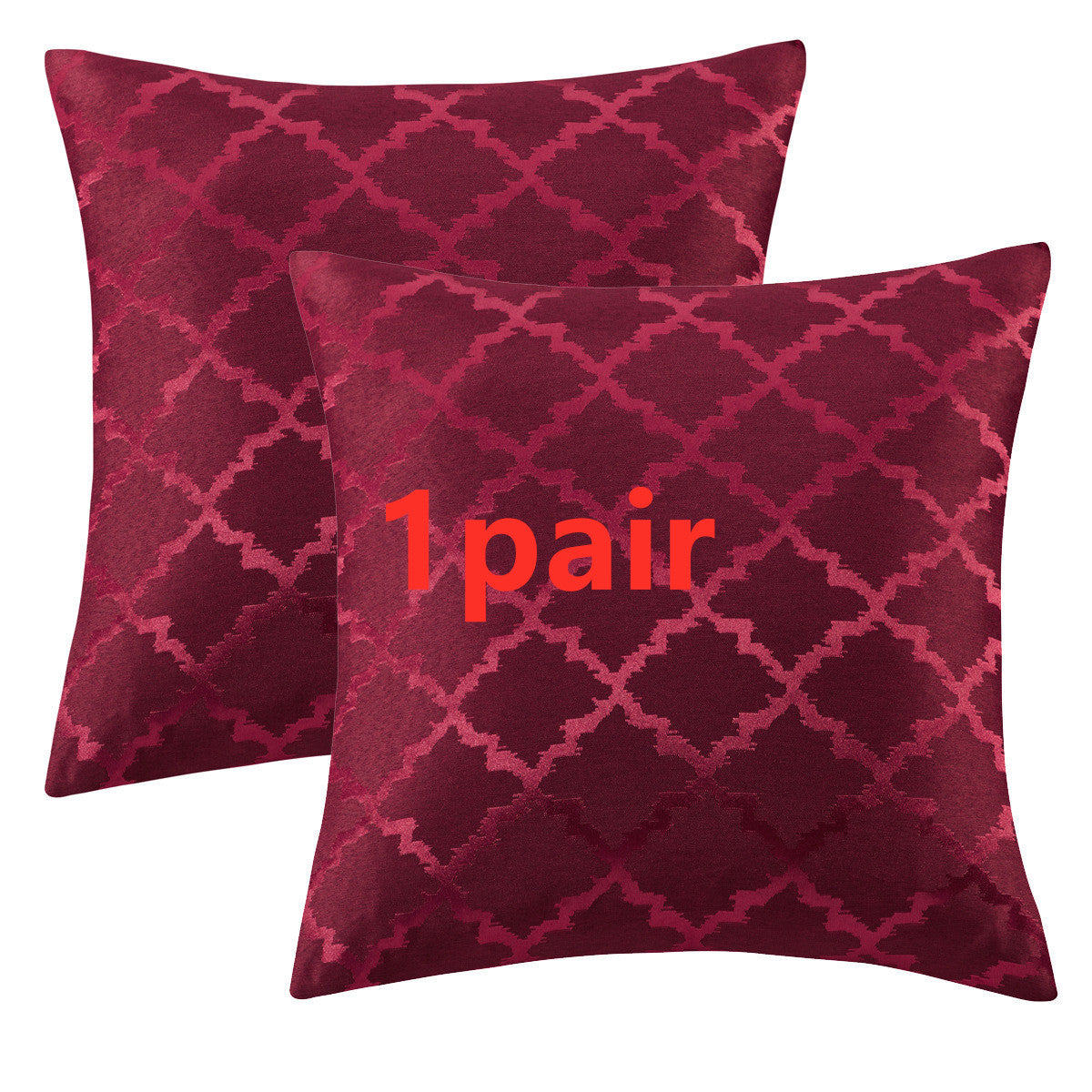 Taie d'oreiller décorative pour canapé de chambre à coucher