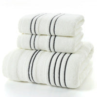 Serviette de toilette en pur coton pour la maison, serviette de bain