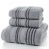 Serviette de toilette en pur coton pour la maison, serviette de bain