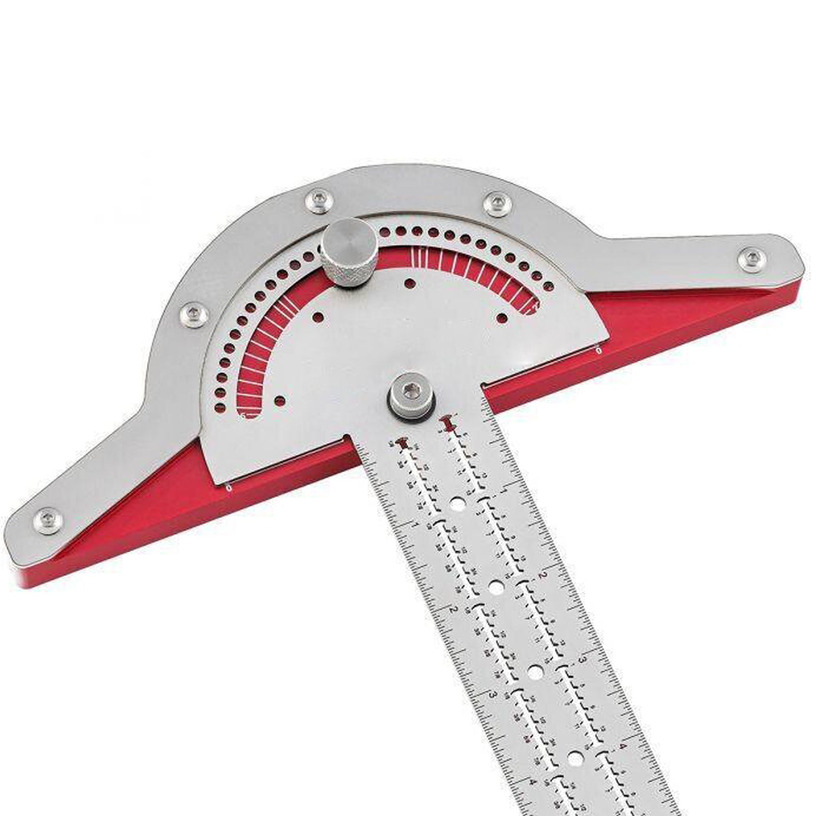 Règle de menuisier, rapporteur d'angle, règle à deux bras pour le travail du bois, instruments de mesure, outils de menuiserie