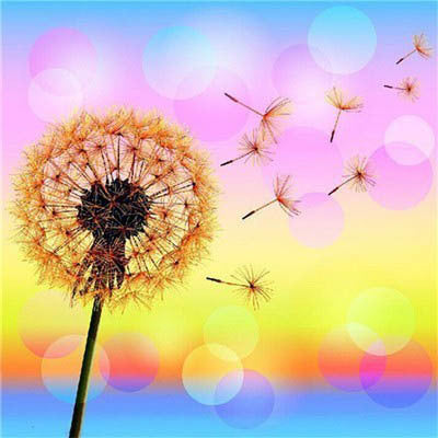 Peinture à l'huile, point de croix, peinture diamant, fond mural