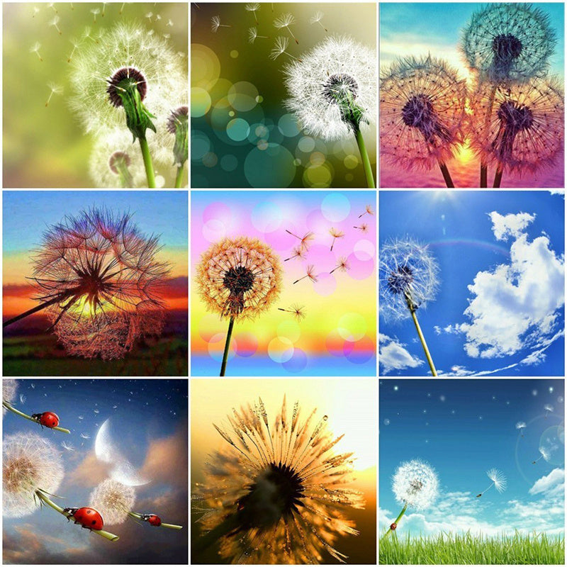 Peinture à l'huile, point de croix, peinture diamant, fond mural