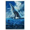 Ocean Landscape DIY Painting Picture By Number Draw Color Artwork Painting Children Canvas