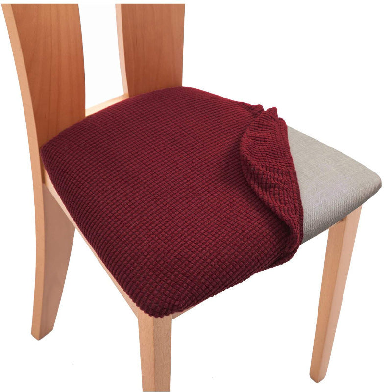 Housse de coussin carrée pour chaise de bureau ou de maison