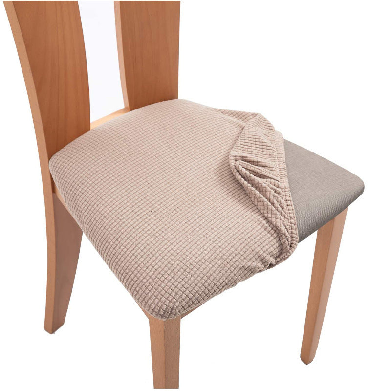 Housse de coussin carrée pour chaise de bureau ou de maison