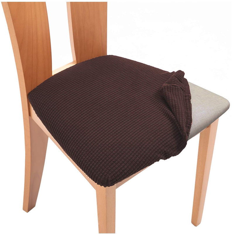 Housse de coussin carrée pour chaise de bureau ou de maison