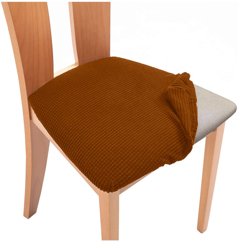 Housse de coussin carrée pour chaise de bureau ou de maison