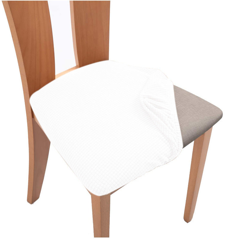 Housse de coussin carrée pour chaise de bureau ou de maison