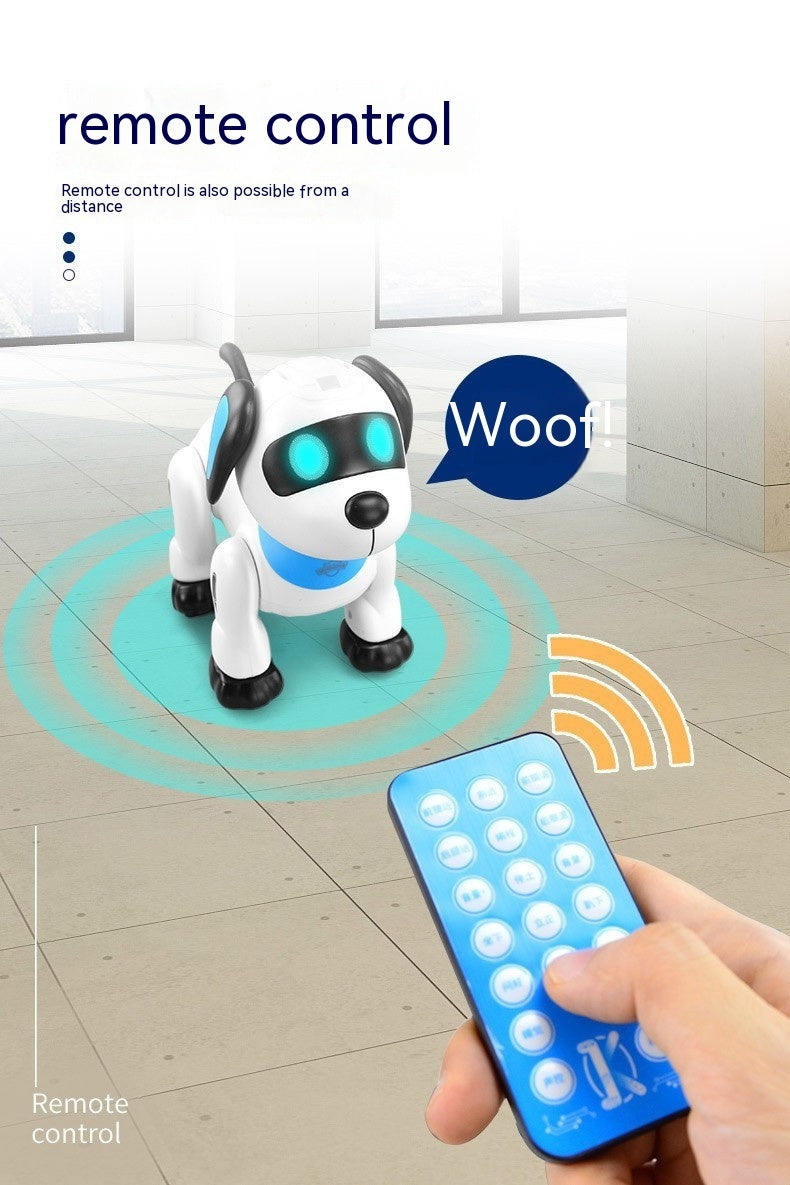 Cão robô inteligente com comando elétrico - O cão de brincar