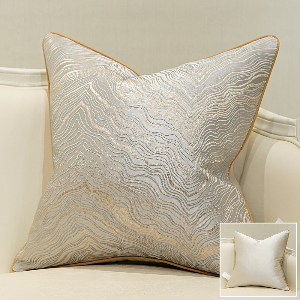 Coussin de canapé léger et luxueux, coussin de luxe européen