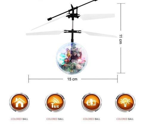Bola voadora mágica LED