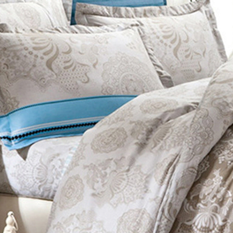 Housse de couette simple en sergé
