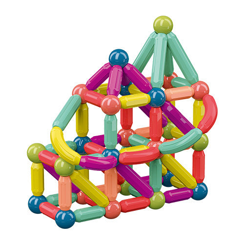 Jeu de construction magnétique pour bébés, blocs magnétiques, aimants pour enfants, briques magnétiques pour enfants