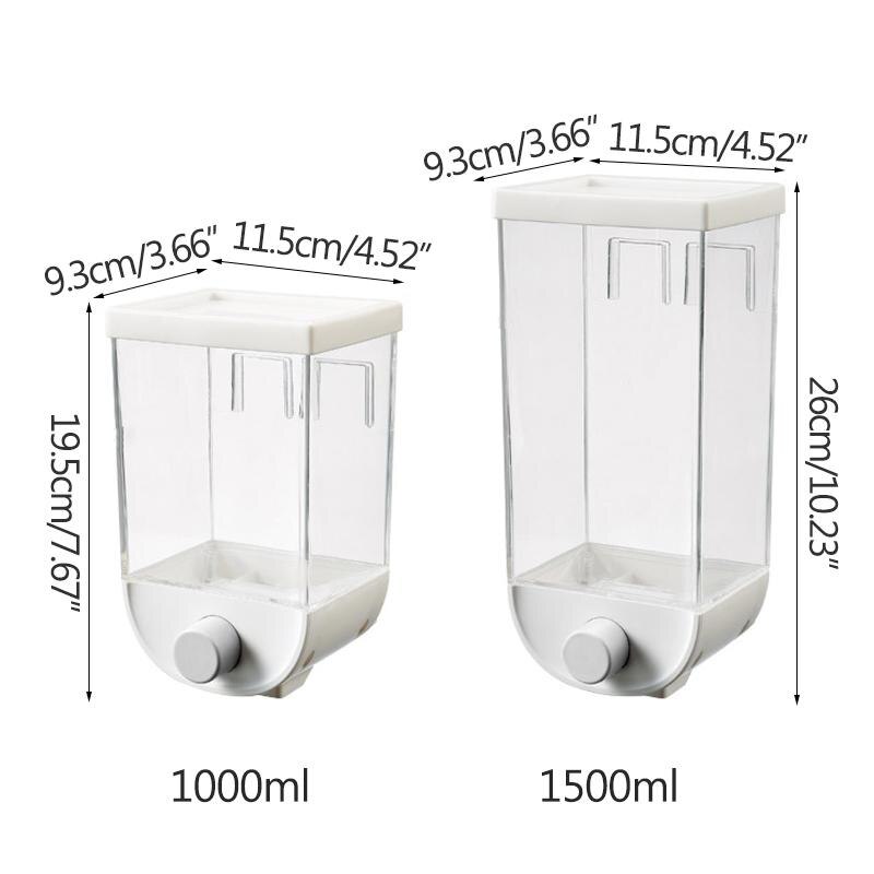 Wall-Mounted Kitchen Multi-Grain Sealed Jars - Firebrands