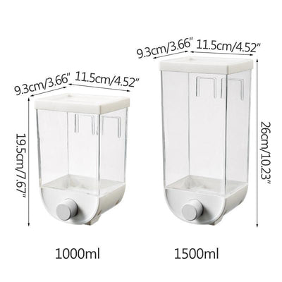 Wall-Mounted Kitchen Multi-Grain Sealed Jars - Firebrands
