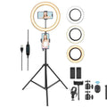 LED Ring Light With Phone Tripod Stand Kit