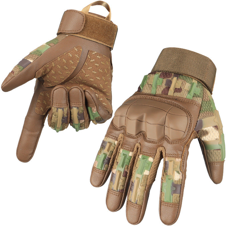 Gants tactiques robustes camouflage pour homme