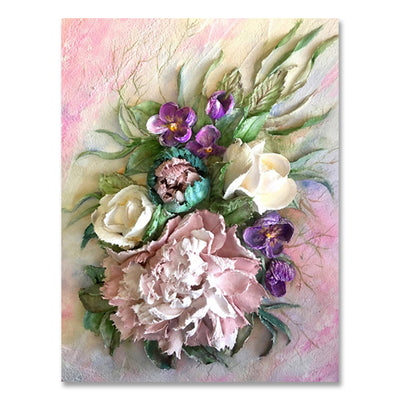Poster floral Navia para decoração de casa, pintura em tela para parede.