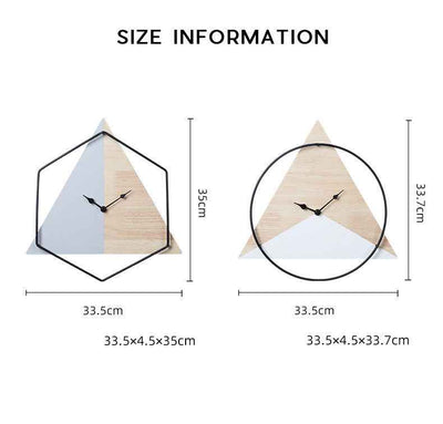 Modern Household Living Room Clock Nordic Wall Clock