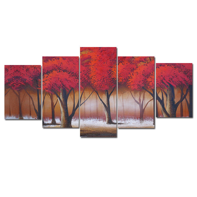 Peinture sur toile « Quintuplet Mode Maison »