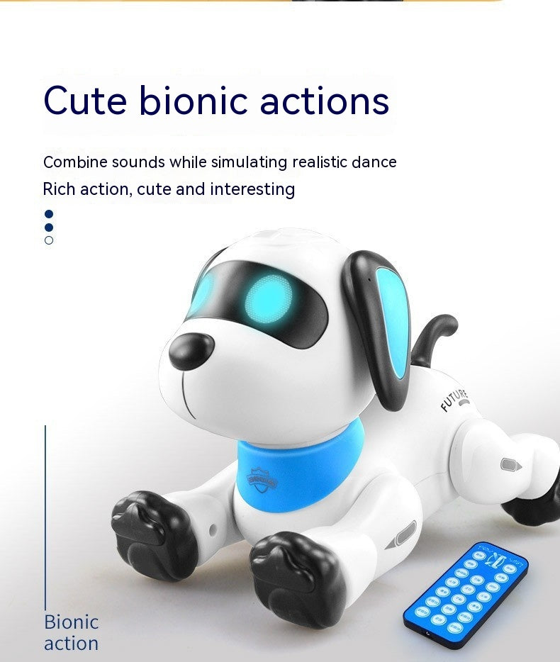 Cão robô inteligente com comando elétrico - O cão de brincar
