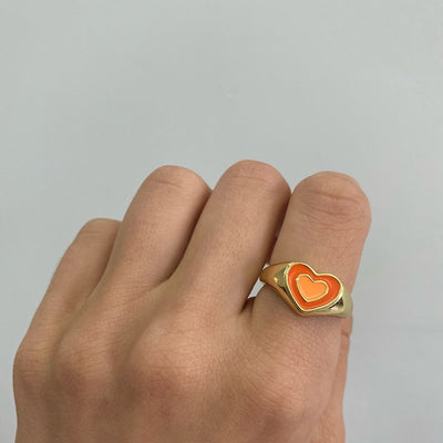 Creative Love Heart Ring - Firebrands