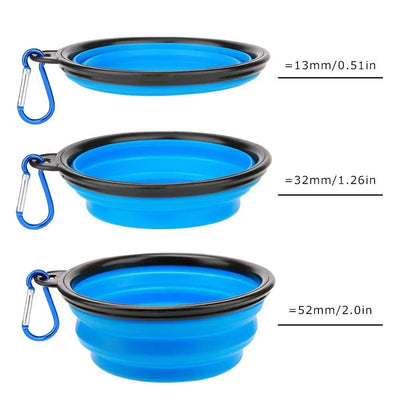 2 in 1 Dog Drinking Water Bottle with Bowls Pets