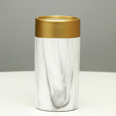 Ceramic vase flower arranger straight tube pendant