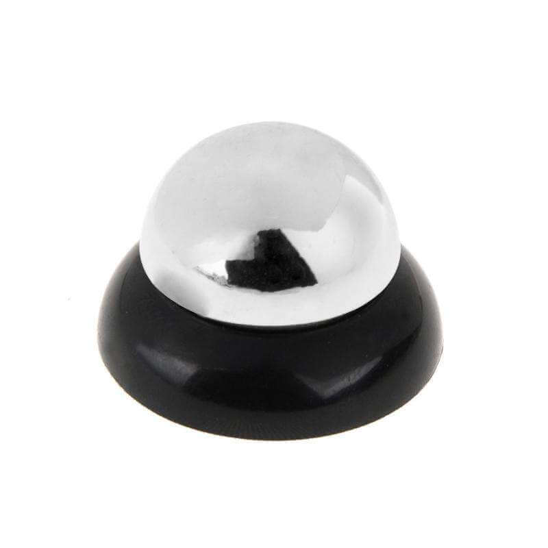 Magnetic Car Cell Phone Holder Mount Dash 360 Rotating For iPhone GPS base with smooth chrome dome design.