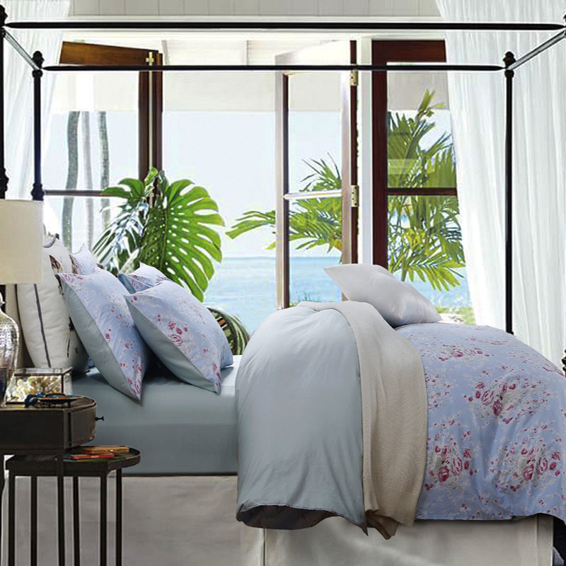 housse de couette en pur coton