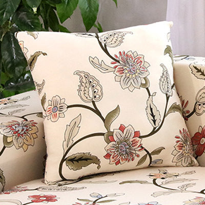 Coussin de canapé imprimé, housse de canapé