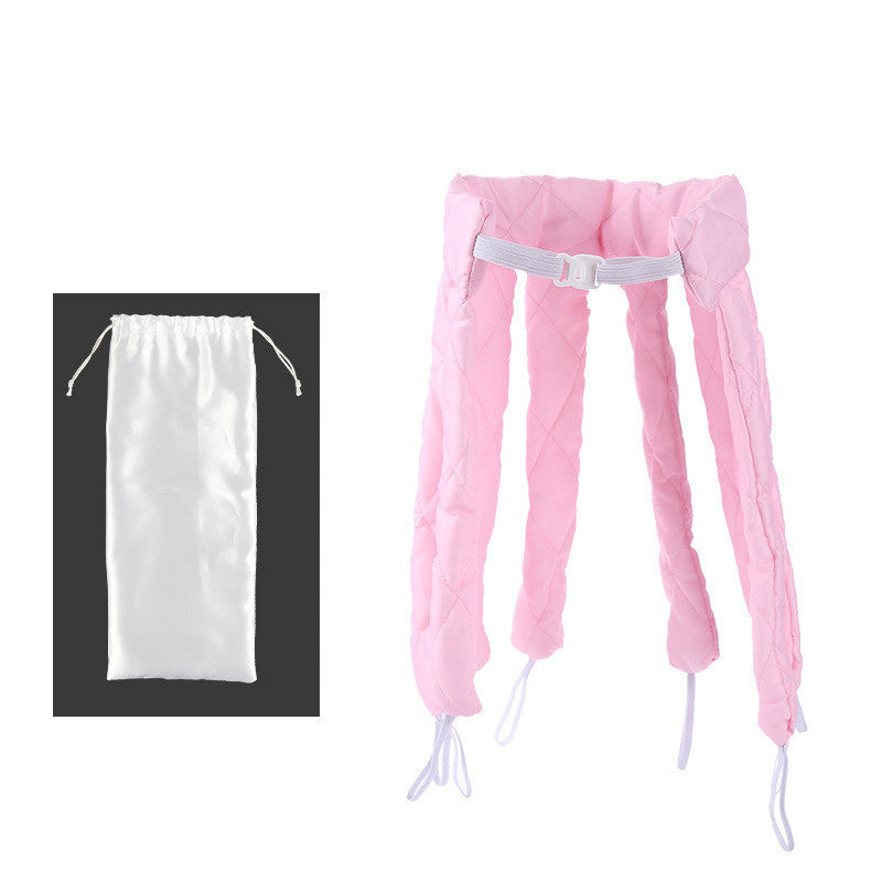 Bandolete de polvo com modelador de caracóis, bandolete de lula, esponja