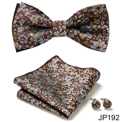 Men's Formal Suit British Korean Bow Tie