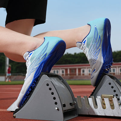 Male And Female Students Professional Competition Sports Track And Field Spiked Shoes