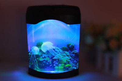 Jellyfish aquarium USB colorful lamp