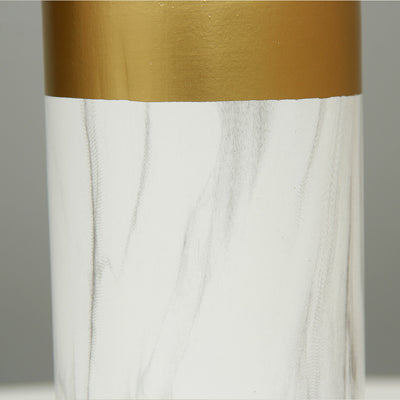 Ceramic vase flower arranger straight tube pendant