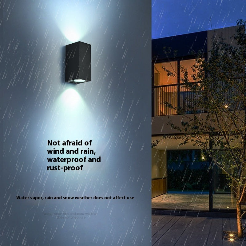 Led Simple Modern Outdoor Waterproof Wall Lamp