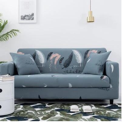 Coussin de canapé imprimé, housse de canapé