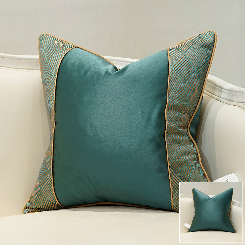 Coussin de canapé léger et luxueux, coussin de luxe européen