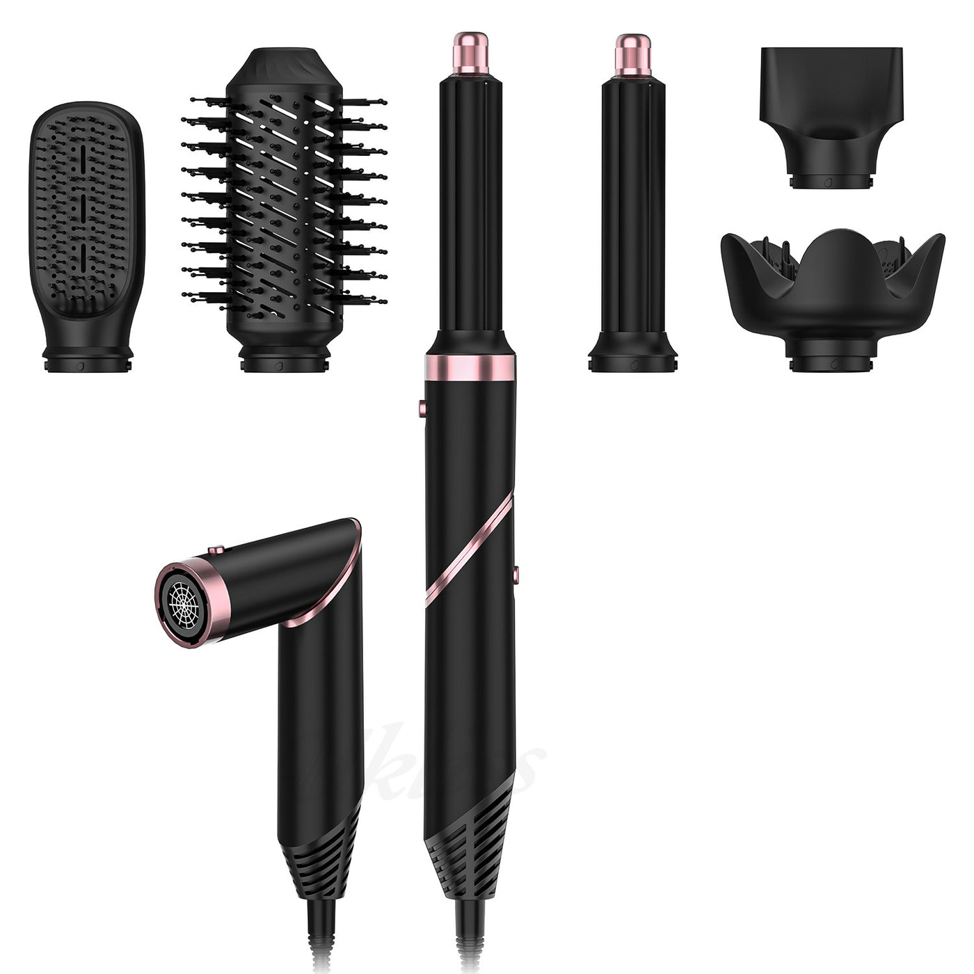 Sèche-cheveux haute vitesse à aspiration automatique des cheveux