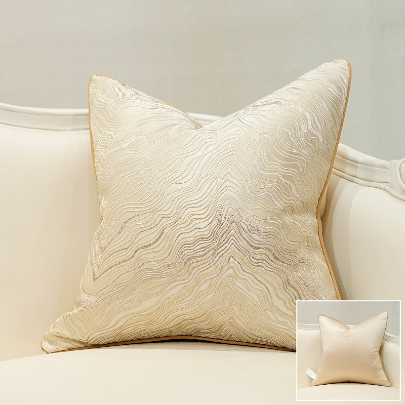 Coussin de canapé léger et luxueux, coussin de luxe européen