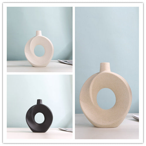 Living Room Flower Arrangement Luxury Creative Ceramic Vase