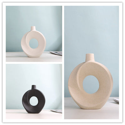 Living Room Flower Arrangement Luxury Creative Ceramic Vase