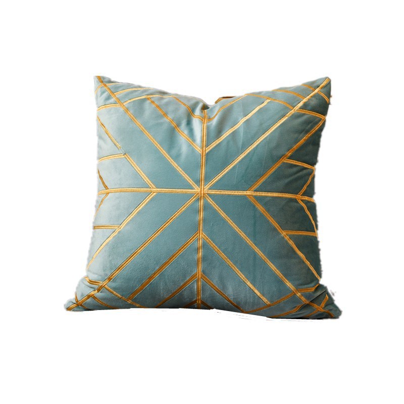 Coussin artisanal en riz bronzé