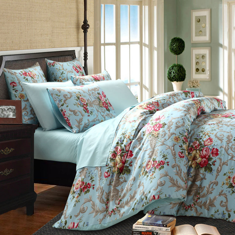 housse de couette en pur coton