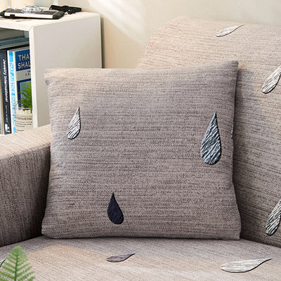 Coussin de canapé imprimé, housse de canapé
