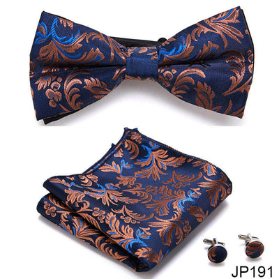 Men's Formal Suit British Korean Bow Tie