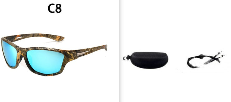 Lunettes de soleil polarisées pour hommes, pour l'extérieur