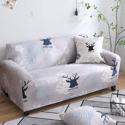 Coussin de canapé imprimé, housse de canapé