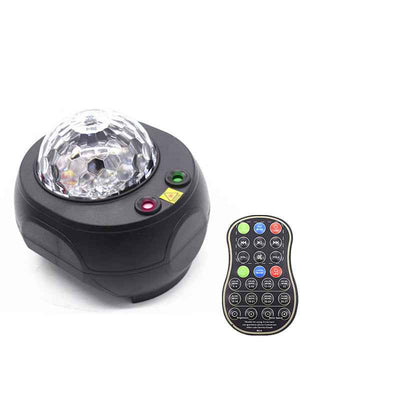 Starry flame water ripple led night light